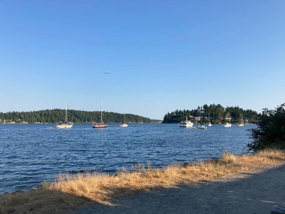 Iconic 3-Story Waterfront 'Marina House' W/ View Villa Gibsons Exterior foto